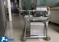 Multi-Layer Plate And Frame Filter, Dia.150mm Plate SS Sanitary Fine Filtration Machine