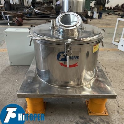600mm Stainless Steel Drum Separator, Platfom Base Centrifuge Upper Manual Unloading