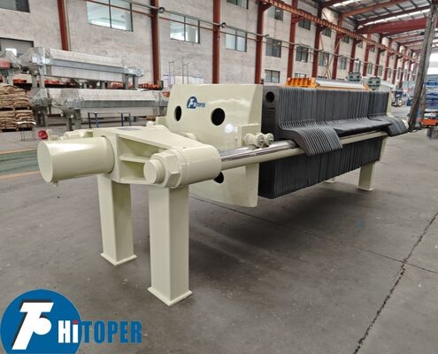 Heavy Duty Cast Iron Filter Press Providing Filtration with Low Moisture Cake and High Temperature Resistance in Industry