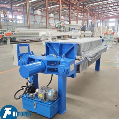 Durable Cast Iron Filter Press Designed for Chemical Industry Applications Featuring High Temperature and Pressure Tolerance
