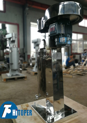 High Speed VCO Tubular Centrifuge ,1.5kw Motor Drive Avocado Oil Separation Machine