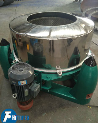 Industrial Basket Centrifuge for Chemical Industry Solid Liquid Separation with 140L Drum Volume and Three Column Support Legs