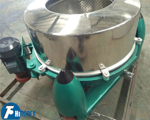 Industrial Basket Centrifuge for Chemical Industry Solid Liquid Separation with 140L Drum Volume and Three Column Support Legs