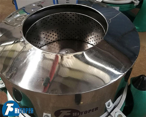 High Separation Efficiency Three-Foot Design Industrial Basket Centrifuge for Solid-Liquid Separation