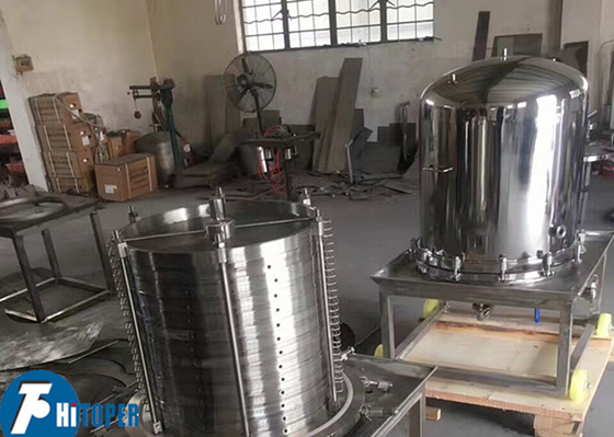 Chemical Separation And Purification Plate And Frame Filter With 14t/H Water Flow
