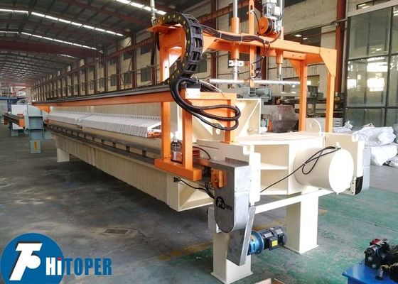 Heavy Duty Chamber Filter Press with Automatic Plate Shifter and Cloth Washing System for Chemical Industry Applications