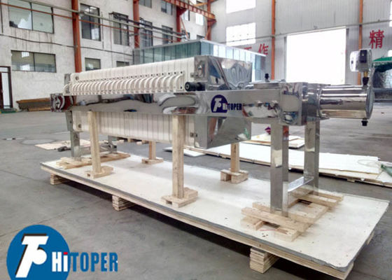 เครื่องกรองแบบเพลทและเฟรมสแตนเลสอเนกประสงค์ พร้อมเพลทและโครงสร้าง SS304 และ SS316L สำหรับกระบวนการยาเหลวและการชุบด้วยไฟฟ้า